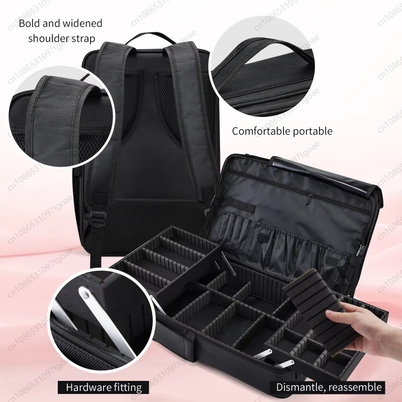 Multi-Pocket Hair Styling Tool - Tech Accessories Travel Bag recension och pris