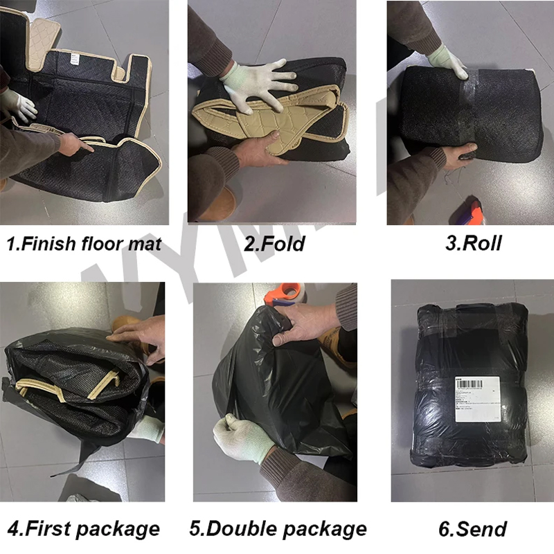 LUXURY Leather Car Floor Mats  - Tech Accessories Luxury recension och pris