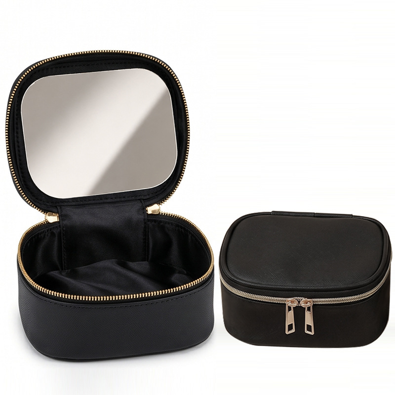 2026 New Makeup Bag with Mirro - Tech Accessories Travel Bag recension och pris