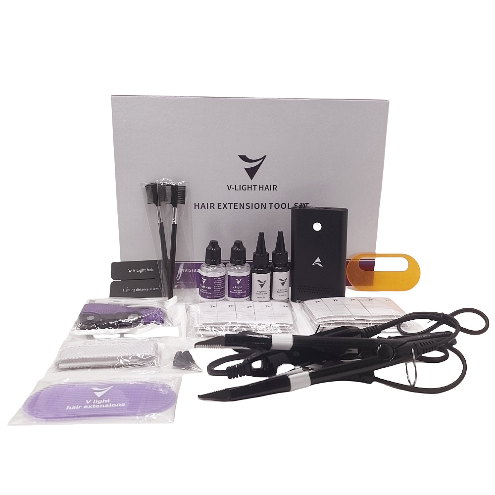 Black V-Light Seamless Hair Ex - Tech Accessories Uk recension och pris
