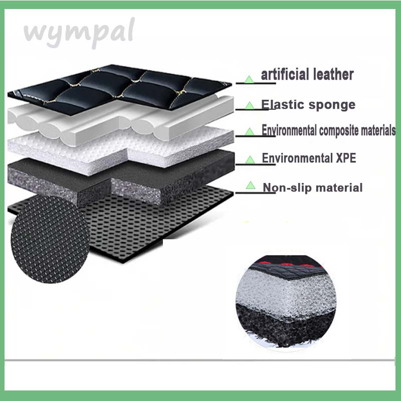 LUXURY Leather Car Floor Mats  - Tech Accessories Luxury recension och pris
