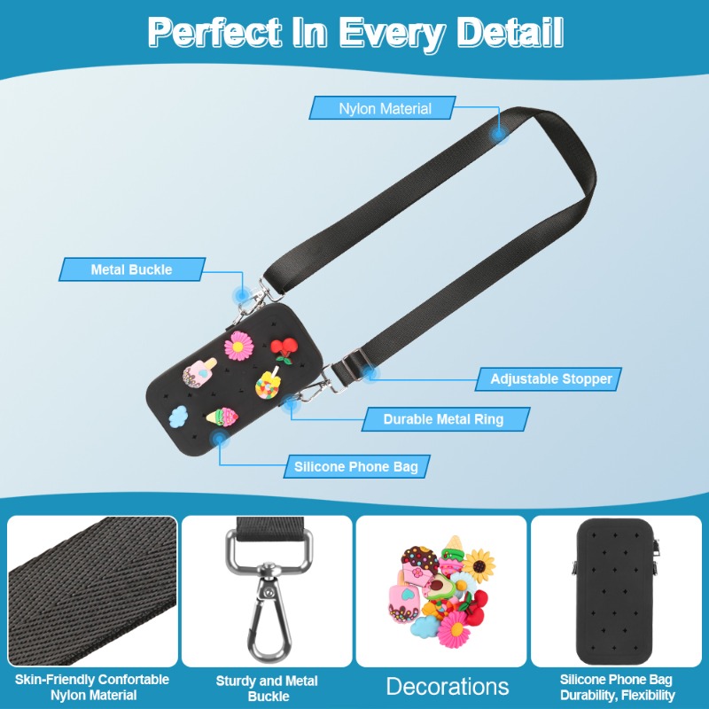 Multifunction Portable Silicon - Tech Accessories Travel Bag recension och pris