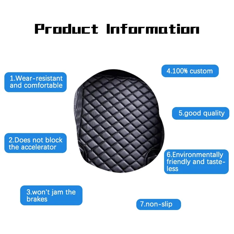 LUXURY Leather Car Floor Mats  - Tech Accessories Luxury recension och pris