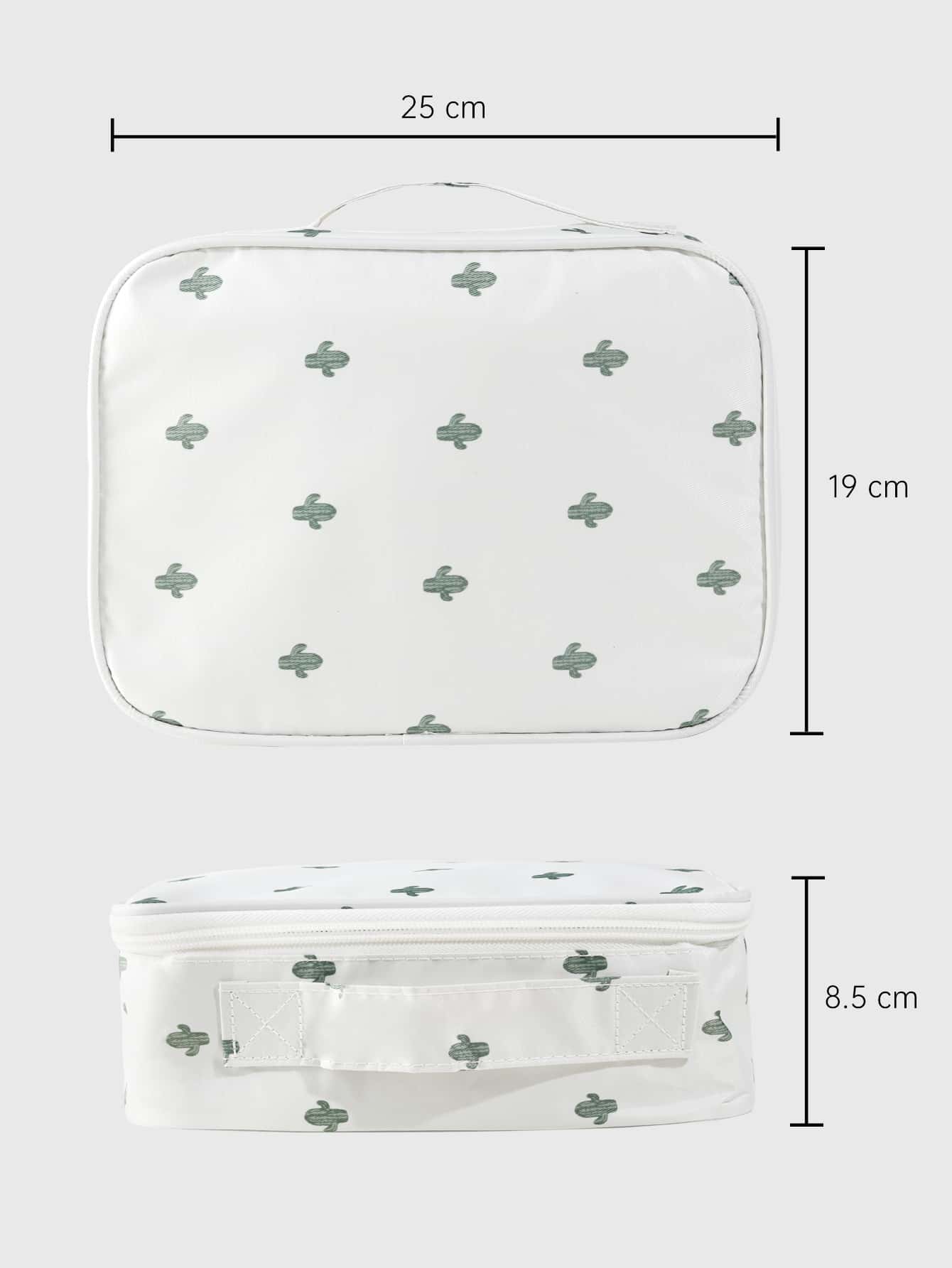 1 Pcs Cactus Print Waterproof  - Tech Accessories Travel Bag recension och pris