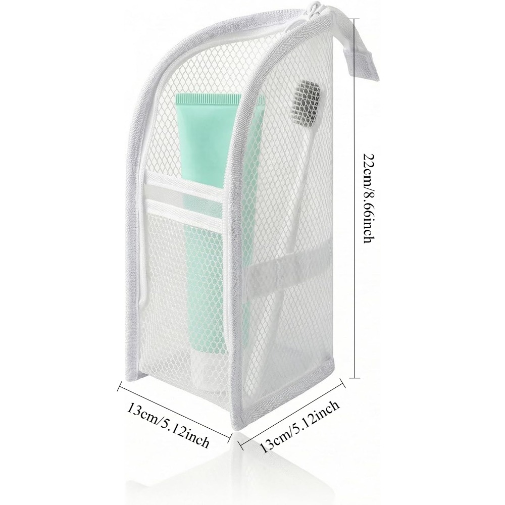 Mesh Toiletry Bag Breathable Q - Tech Accessories Travel Bag recension och pris